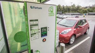 Hurtiglader fra Fortum Charge & Drive. Foto: Marius Valle