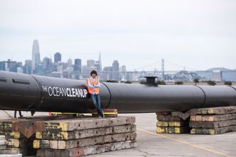 24 år gamle Boyan Slat fra Nederland er ingeniør og gründeren bak Ocean Cleanup. Foto:  Ocean Cleanup