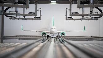 Denne fungerende skalamodellen er blitt brukt til å overbevise investorer om å satse på prosjektet. Foto:  Eirik Helland Urke