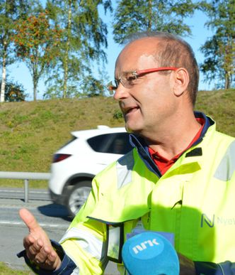 Prosjektdirektør Johan Arnt Vatnan i Nye Veier Foto: Nye Veier