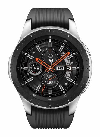 Lik forgjengeren: Galaxy Watch er ganske lik forgjengeren, men har store forandringer inni. Foto: Samsung
