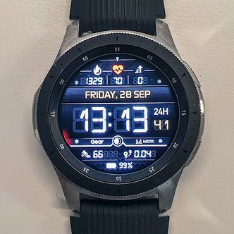 Klokkefront: Litt som en Casio-klokke. Foto: Odd R. Valmot