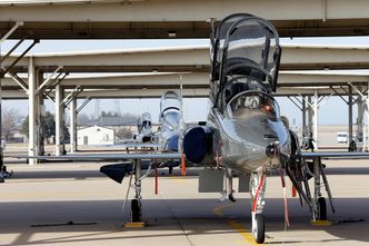 T-38 treningsfly på Sheppard Air Force Base. Foto: Torbjørn Kjosvold/Forsvaret