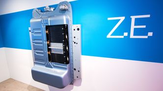 Elbilbatteri fra Renault. Cellene i batteriet er levert av LG Chem. Foto: Marius Valle