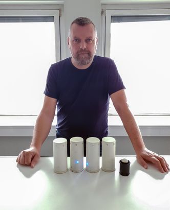 Atle Timenes i wheel.me mener det er mange fordeler med å produsere i Norge. Foto: Wheel.me