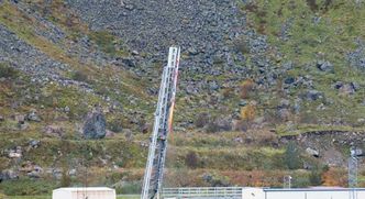 Nucleus-raketten ble skutt opp 27. september og nådde en høyde på 107,4 km. Foto: Nammo