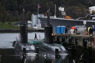 Ubåtene KNM Uredd og KNM Utstein (Type 210) i Trondheim havn under øvelse Trident Juncture. Fra 2022 skal den norske ubåtflåten reduseres fra seks til fire fartøy, noesom anses som nødvendig for å sikre drift av de gjenværende ubåtene til cirka 2028. Foto:  Torbjørn Kjosvold / Forsvaret