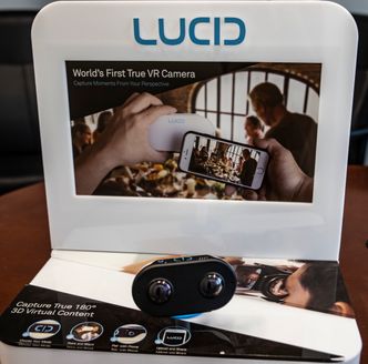 LucidCam ble markedsført som verdens første «true» VR-kamera. Foto: Sarah McDonald Gerhardsen