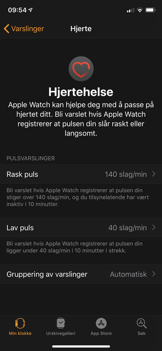 Varsel om ujevne hjerterytmer – og etter hvert mulighet for EKG-måling fra klokka – er nyttige funksjoner i Apple Watch Series 4.