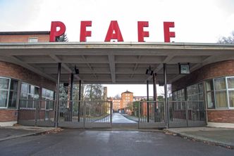 Dagens inngangsparti er ikke særlig innbydene. Snart ønsker Kaiserslautern at den nye bydelen Pfaff skal ønske velkommen med helt andre kvaliteter enn tidligere. Foto: Fraunhofer ISE Foto: Fraunhofer ISE