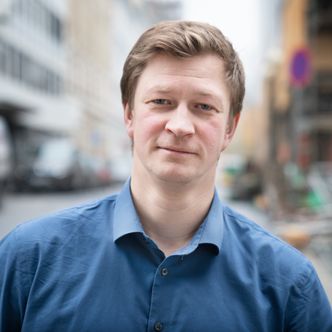 Rasmus Bøckman, ansvarlig for fjernvarme i Longyearbyen Lokalstyre. Foto: Eirik Helland Urke