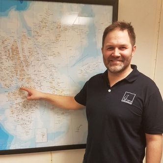 Leder av Longyearbyen Lokalstyre, Arild Olsen. Foto: privat
