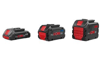 ProCore fra Bosch – en milepæl i historien om batteriutvikling. Foto: Bosch Power Tools