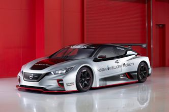 Bilen er ikke bygget om fra en Leaf, men er basert på originalens deler. Foto: Nissan