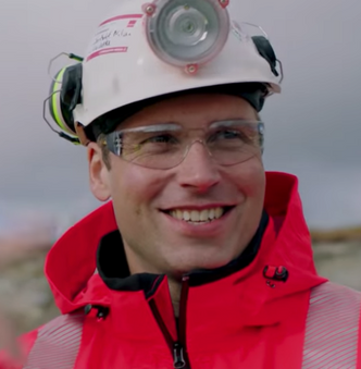 Jon Andre Nilsen, Ansvarlig for maskinstyring underjord, i Veidekke.