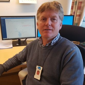 Fagansvarlig for smartnett hos Haugaland Kraft, Svein Inge Djursvoll. Foto: privat
