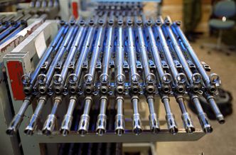 AG3 på Gardens våpenlager på Huseby. Snart skal de siste av de rundt 250 000 som ble produsert for Forsvaret fases ut og destrueres. Foto:  Torgeir Haugaard / Forsvaret