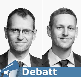 Advokat Kristian Foss (til venstre) og advokatfullmektig Anders A. Christie i Bull & Co Advokatfirma. Foto: Bull & Co Advokatfirma