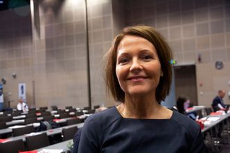 Line Ellingsen i Ellingsen Seafood. Foto: Arne Fenstad