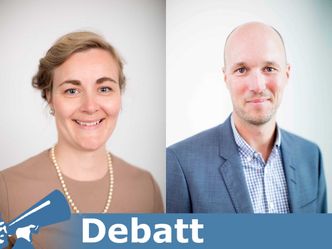 Kristine Synnøve Brorson, Fagdirektør Informasjons- og dokumentasjonsforvaltning og Gunnar Mørne, Direktør Forretningsutvikling Helse og Offentlig, Sopra Steria. Foto: Sopra Steria