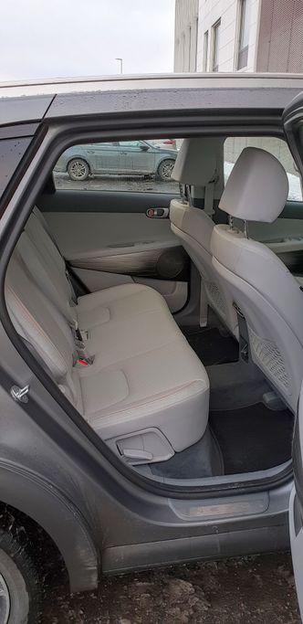 Baksetet i Hyundai Nexo. Foto:  Marius Valle