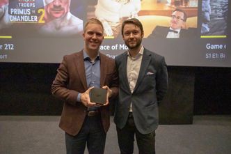Gleder seg: Direktør for produkter, tjenester og innhold i Get, Torbjørn Aamodt og sjef for TV og underholdning i Get, Espen Åtland er nok glad for å kunne tilby en moderne skybasert TV-dekoder. Foto: Odd R. Valmot