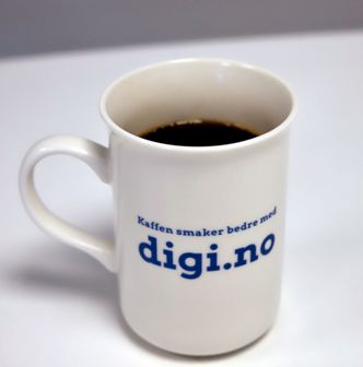 Du er med i trekningen om et digi.no-krus hvis du klarer mer enn 80 % riktig på quizen. Foto: Kurt Lekanger