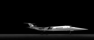 Kanskje er det slike privatfly som flokker seg på Dübendorf i forbindelse med World Economic Forum i Davos om minst seks års tid? Foto:  Aerion Supersonic