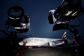 Airbus-fly nummer 6.000 var denne A380-en til Emirates som ble levert i Hamburg 18. januar 2010. Foto: Christian Charisius
