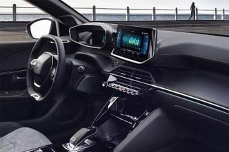 Dette hevdes å være et lekket bilde fra Peugeot 208s interiør. Foto: Peugeot, via Autoexpress.co.uk
