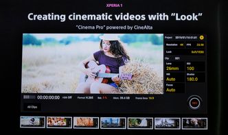 Avansert videoredigering: Sony Mobile har fått hjelp av de profesjonelle filmspesialistene i konserntet til å lage programvare. Foto: Odd R. Valmot