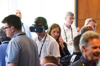 Fra finansnaeringens digitaliseringskonferanse 2018.