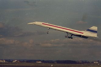 Concorde i lufta ved Toulouse i 1969 Foto: AP Photo