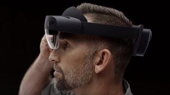 Microsofts nye HoloLens utvidet virkelighetsbriller, HoloLens 2. Foto: Microsoft