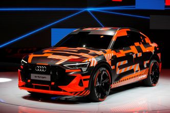 Audi e-tron Sportback-prototyp. Foto:  PIERRE ALBOUY