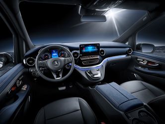 Interiøret. Foto:  Daimler AG - Product Communications Mercedes-Benz Vans