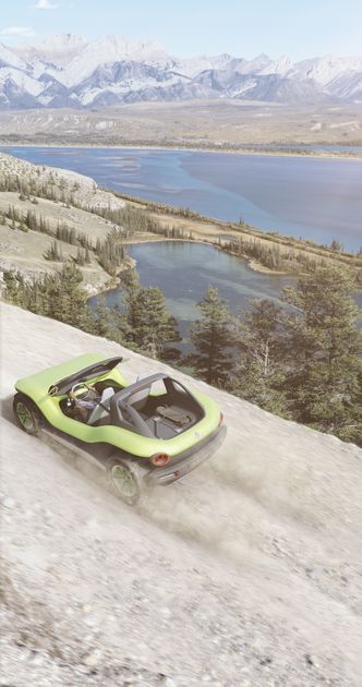 ID Buggy. Illustrasjon: Volkswagen AG