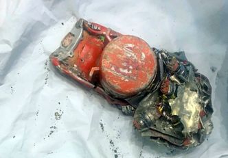 Dette er tilstanden til ferdsskriveren fra ET302 som nå befinner seg i Frankrike.