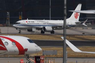 En Boeing 737 Max 8 fra Air China på Beijing lufthavn 11. mars, samme dag som flytypen fikk flyforbud i Kina. Senere fulgte Easa og til slutt FAA etter. Foto:  GREG BAKER