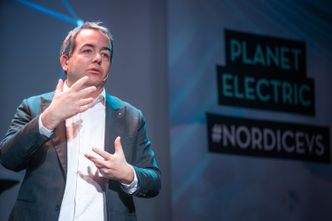 Feunteun under Nordic EV Summit. Foto:  Eirik Helland Urke