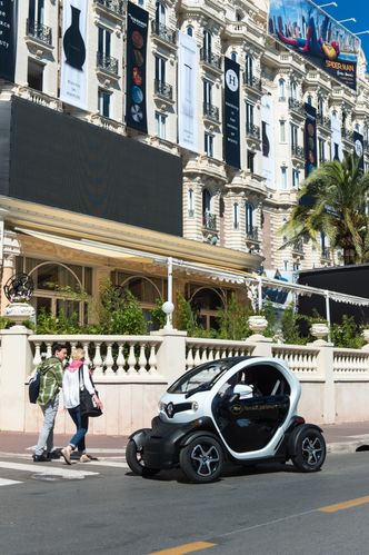 Den lille bybilen Twizy. Foto:  Groupe Renault