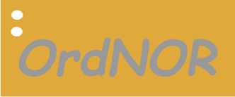 Den nye OrdNOR-logoen. Illustrasjon: Språkrådet