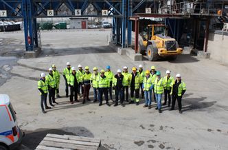 Deltagerne på NCC sin fagdag om asfalt. Foto: NCC