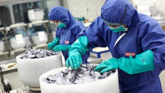 Produksjon av superrent silisium i Årdal.