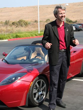 I 2008 ble Martin Eberhard kastet ut fra Tesla. Nå er han tilbake med en Tesla-konkurrent. Foto: Nicki Dugang, Wiki Commons CC-BY-SA-2.0