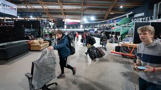 Innslipp: Radene fylles fort på TG i Vikingskipet. Foto: Eirik Helland Urke