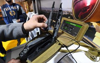 Black Hornet ble vist fram Special Operations Forces Innovation Network Seminar (SOFINS) utenfor Bordeaux i Frankrike i starten av april. Foto: MEHDI FEDOUACH