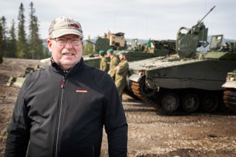Tommy Gustafsson-Rask, direktør i BAE Systems Hägglunds. Foto:  Eirik Helland Urke