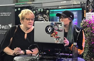 Trine Skei Grande besøkte The Gathering i påsken. Foto: Medietilsynet