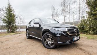 Mercedes-Benz EQC i Norge. Foto:  Marius Valle